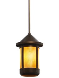 Berkeley Single Pendant In Bronze Finish